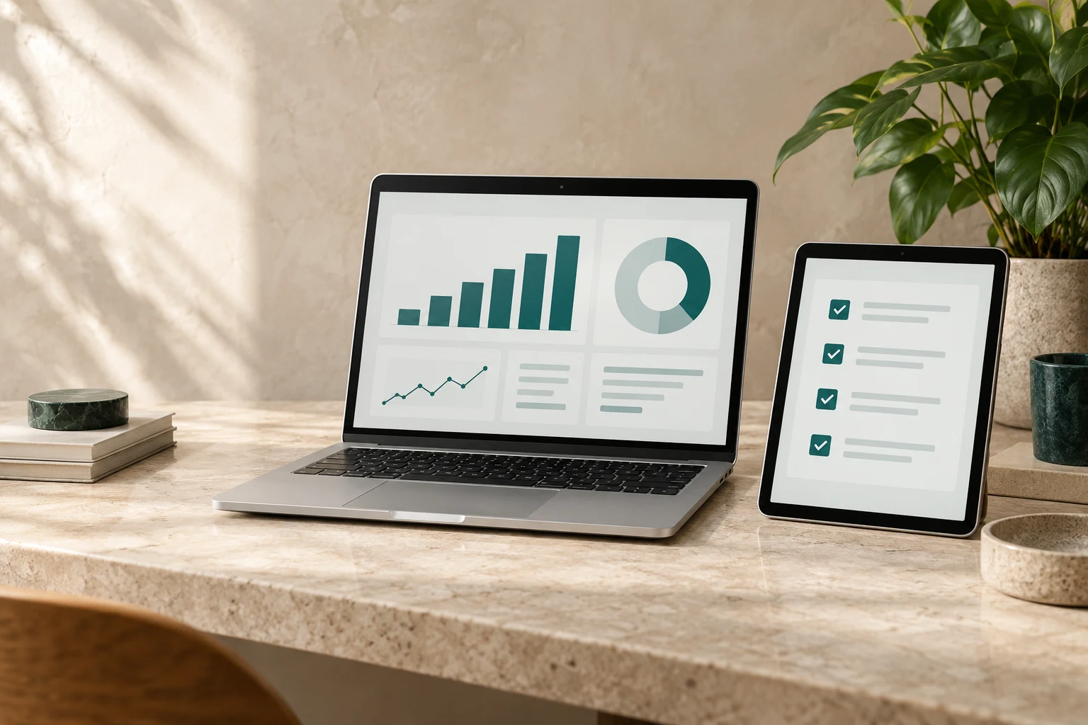 Digital planning and measurement workspace